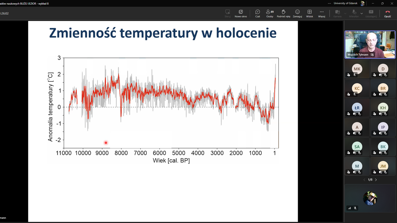 Zrzut ekranu MS Teams