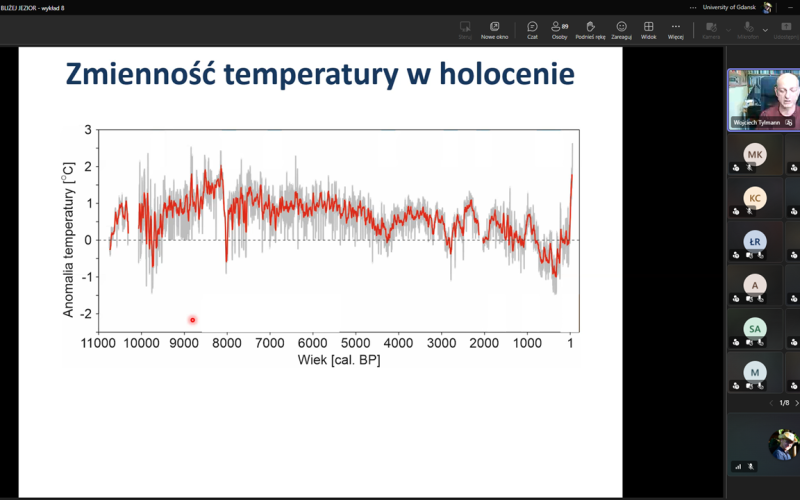 Zrzut ekranu MS Teams